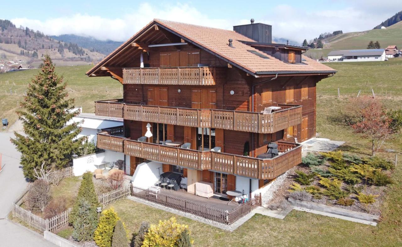 Chalet Apartment Serenity Lodge Charmey Eksteriør bilde